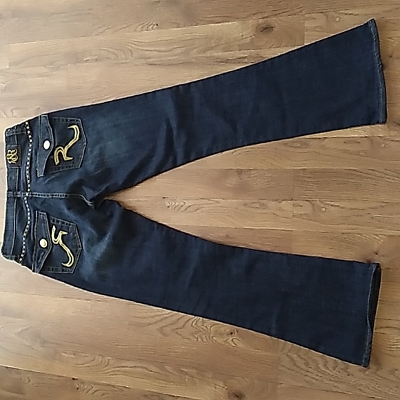 Rock & Republic Studded Kasandra Distressed Jeans. Size 4 - Picture 7 of 10